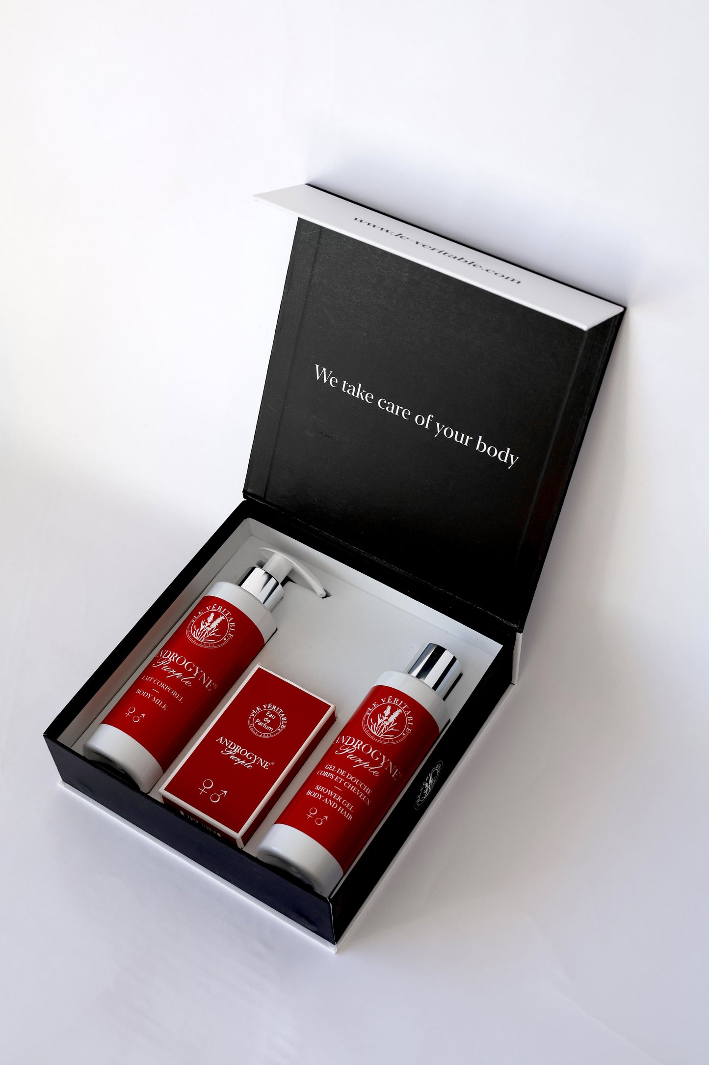 COFFRET CADEAU - ANDROGYNE PURPLE