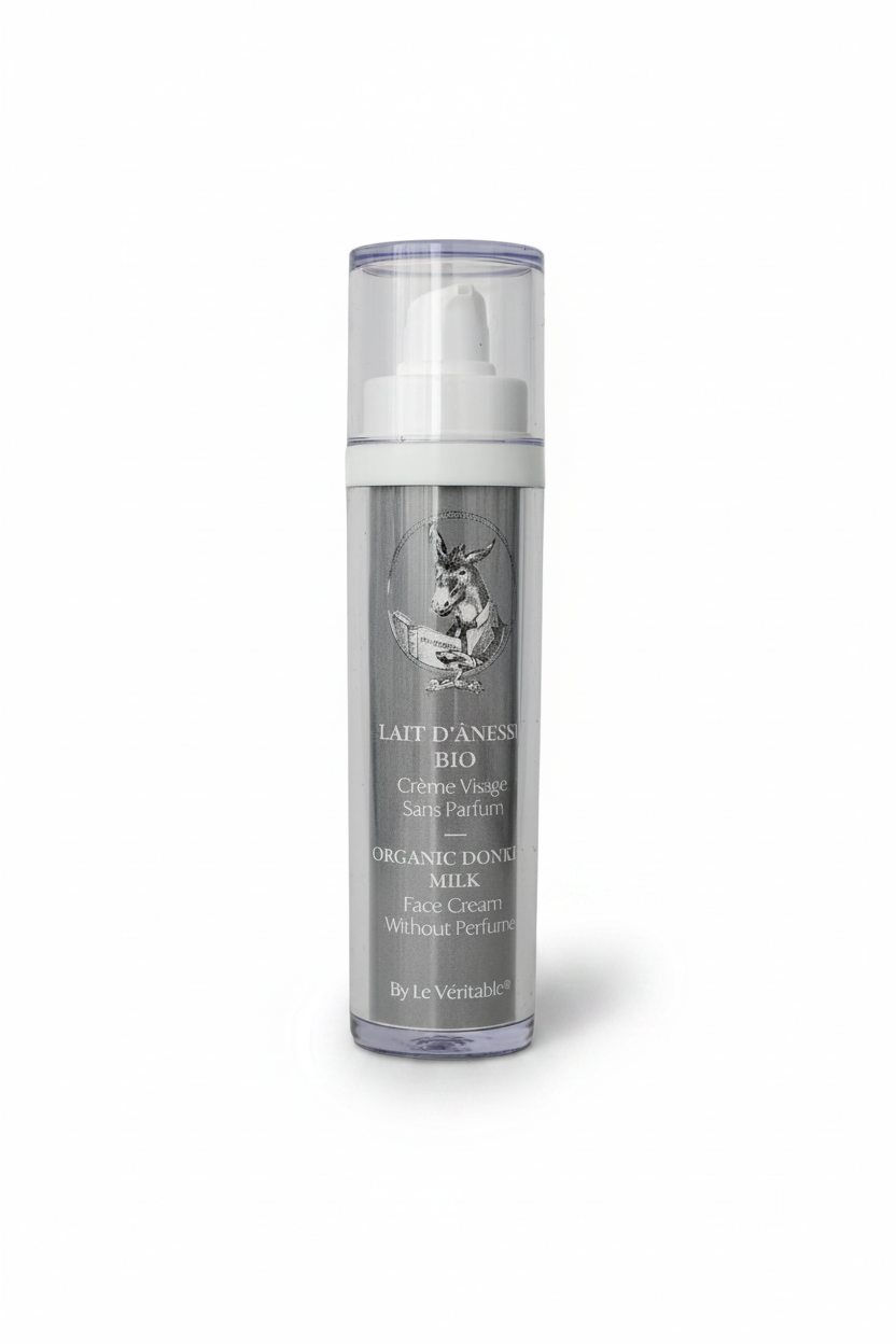 CREME VISAGE AU LAIT D'ANESSE BIO - SANS PARFUM - 50 ML