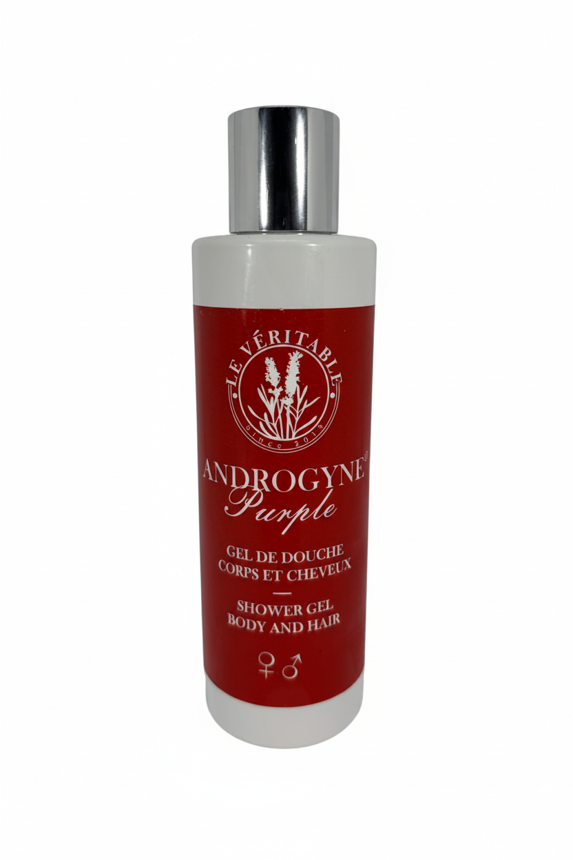 GEL DOUCHE  "ANDROGYNE PURPLE "  200 ml