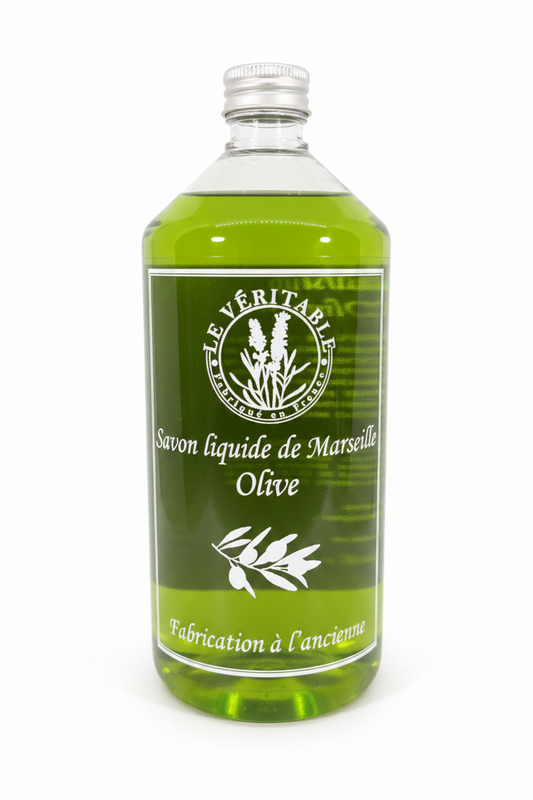 SAVON DE MARSEILLE LIQUIDE - OLIVE 1 LITRE