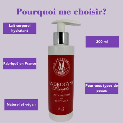 LAIT CORPOREL "ANDROGYNE PURPLE"
