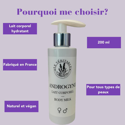 LAIT CORPOREL "ANDROGYNE"