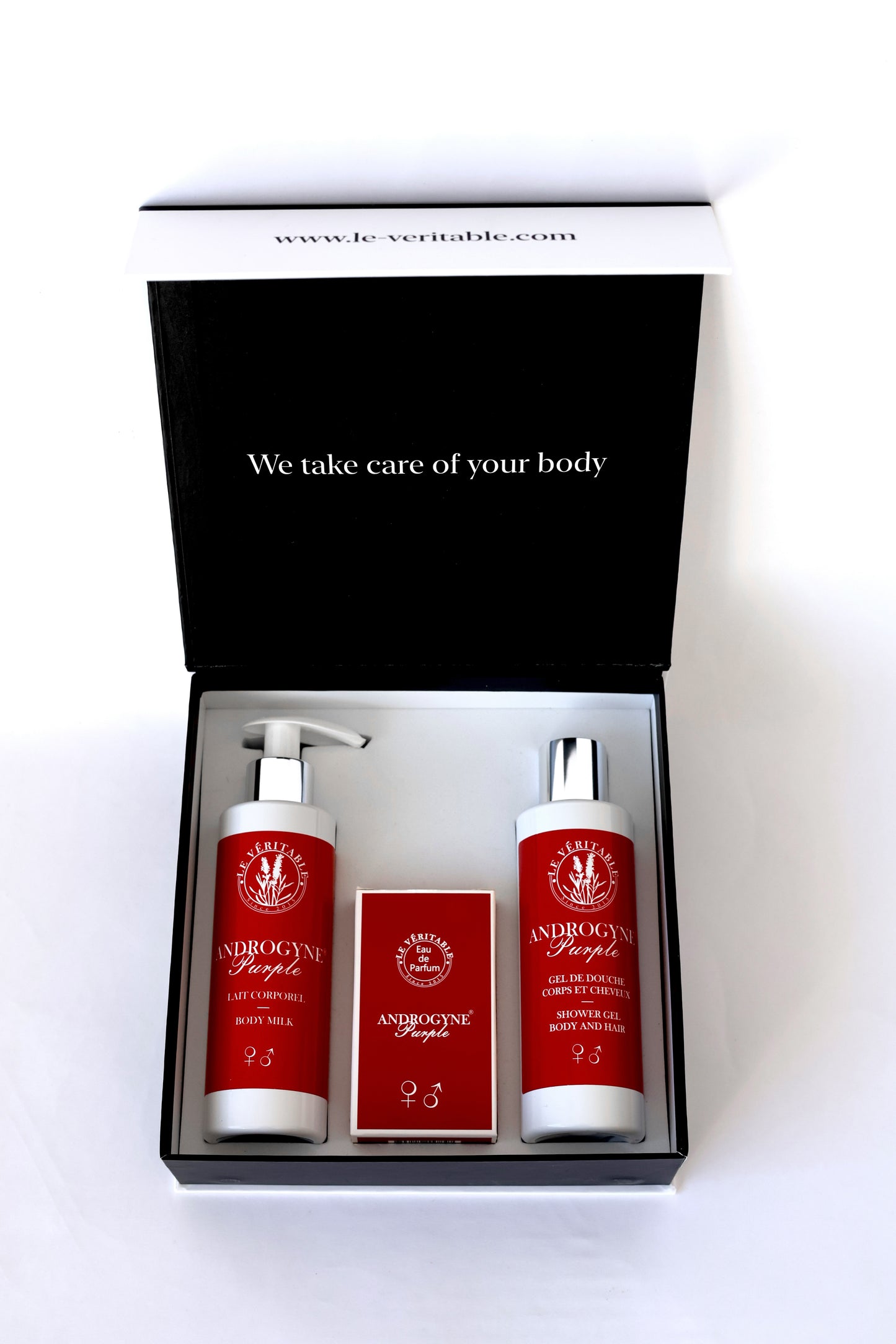 COFFRET CADEAU - ANDROGYNE PURPLE