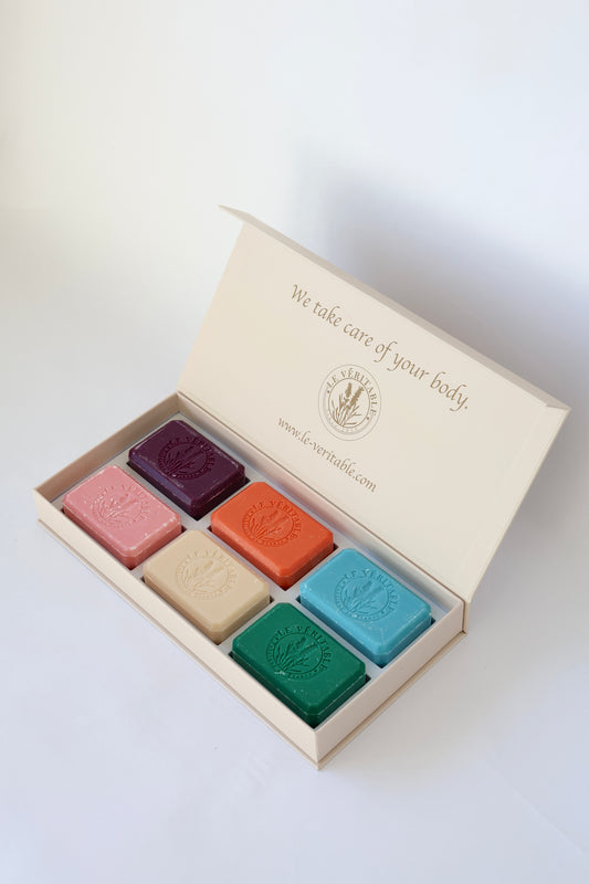 COFFRET CADEAU - 6 SAVONS