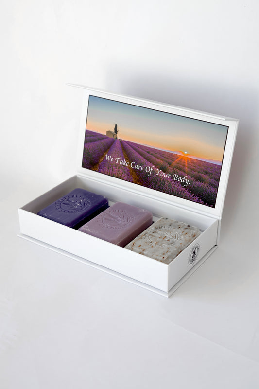 COFFRET CADEAU - 3 SAVONS