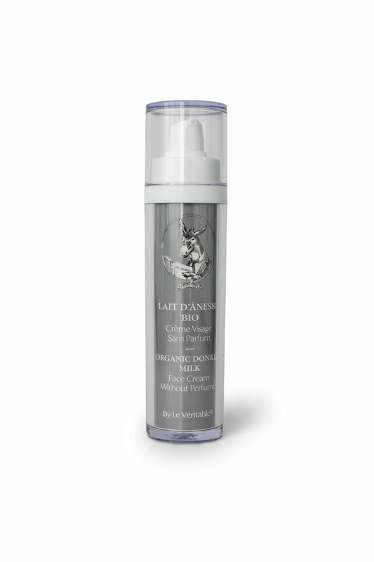CREME VISAGE AU LAIT D'ANESSE BIO - SANS PARFUM - 50 ML