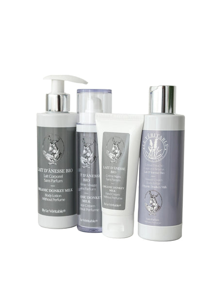 HANDCRÈME MET BIOLOGISCHE EZELINNENMELK - ZONDER PARFUM