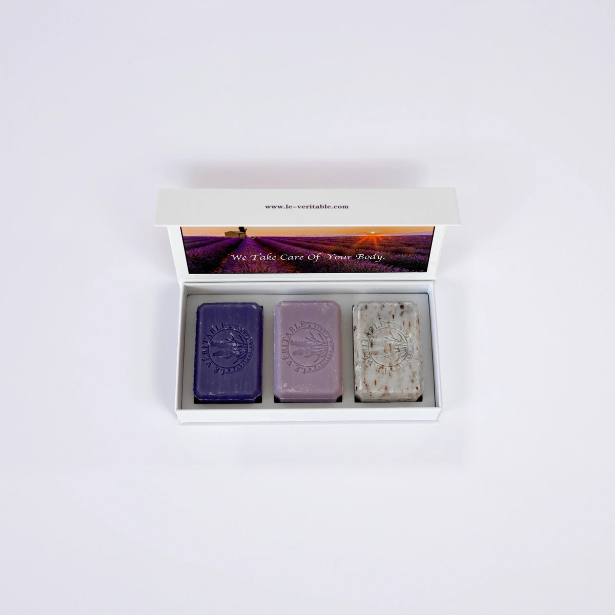 COFFRET 3 SAVONS - CHANT DE LAVANDE - 375g