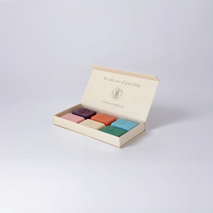 COFFRET 6 SAVONS - TERRE D'ESSENCES - 750g