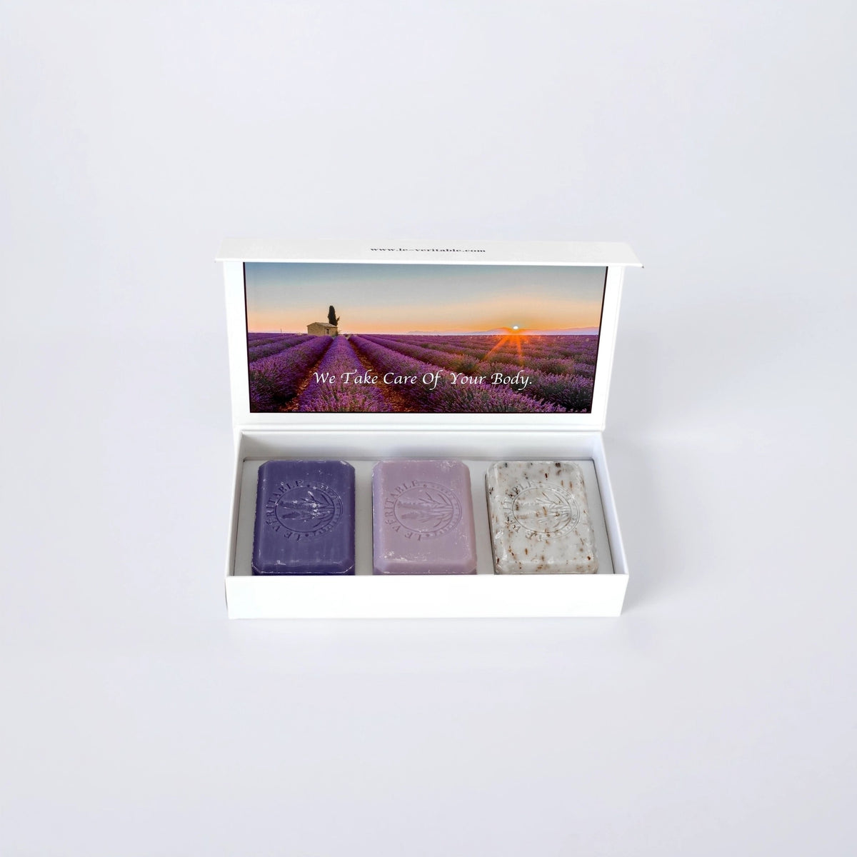 COFFRET 3 SAVONS - CHANT DE LAVANDE - 375g