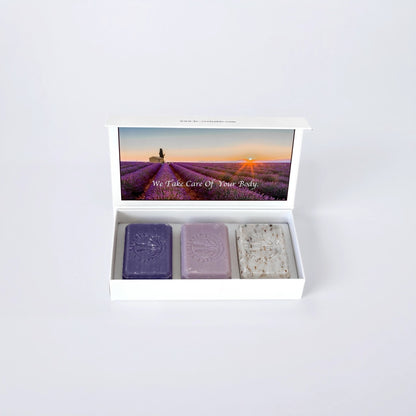 COFFRET 3 SAVONS - CHANT DE LAVANDE - 375g